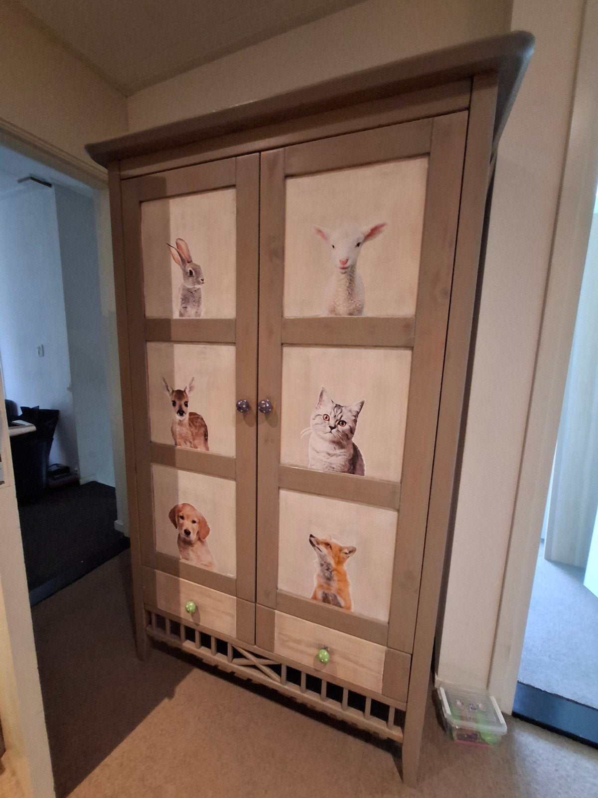 leuke kleding kast, Ophalen