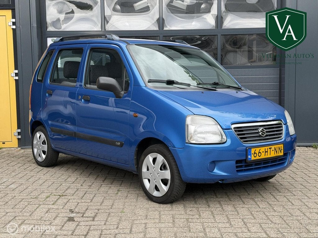 Suzuki Wagon R+ 1.3 GL | lage km | zuinig | compact, Auto's, Suzuki, Bedrijf, Te koop, Wagon R+, ABS, Airbags, Alarm, Centrale vergrendeling