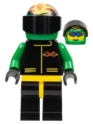 LEGO City ext018 Extreme Team - Green, Black Legs with, City, Lego, Nieuw, Ophalen of Verzenden