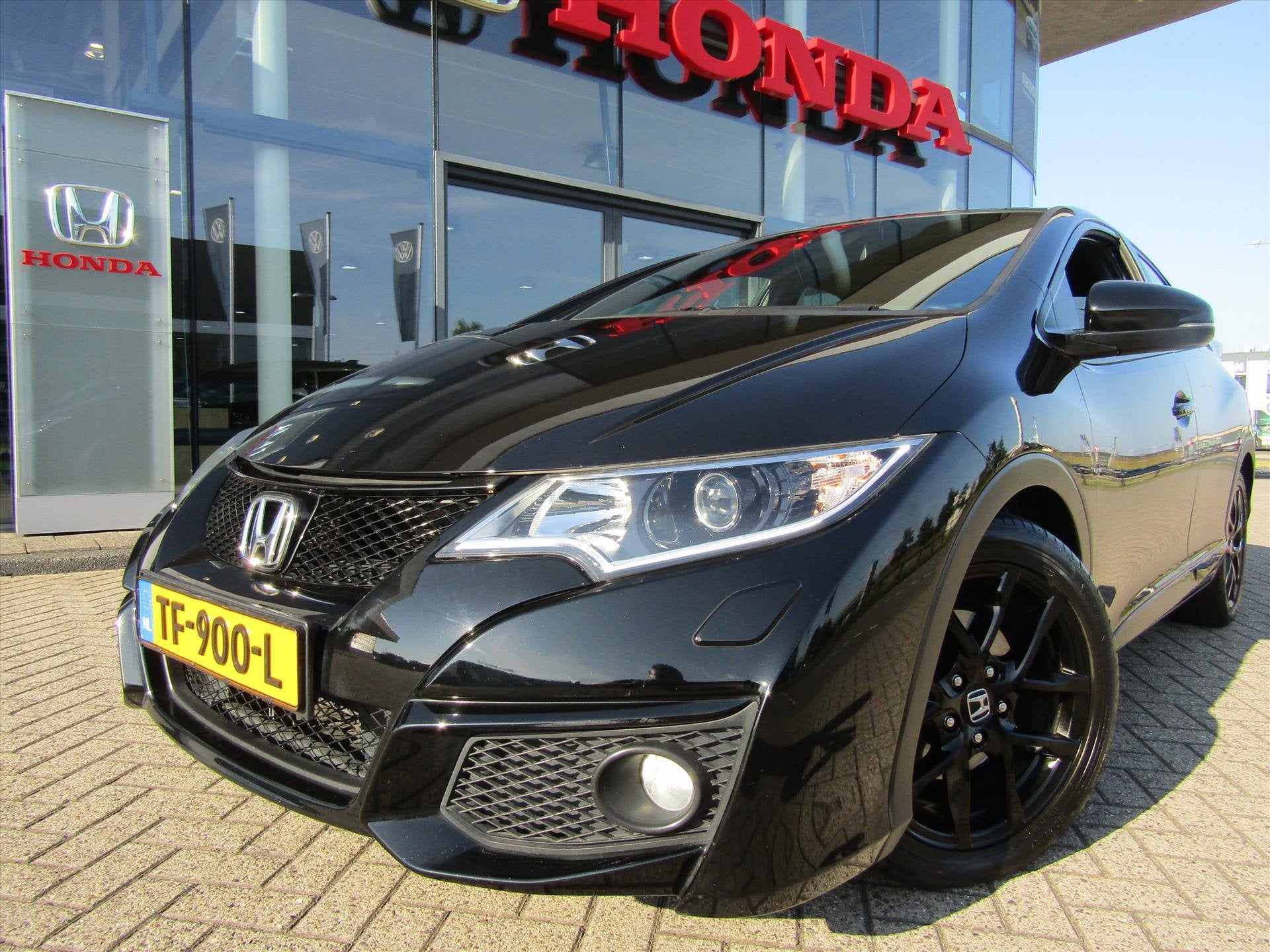 Honda Civic 1.8 142pk Elegance/ADS, Auto's, Honda, Voorwielaandrijving, Dealer onderhouden, Gebruikt, 4 cilinders