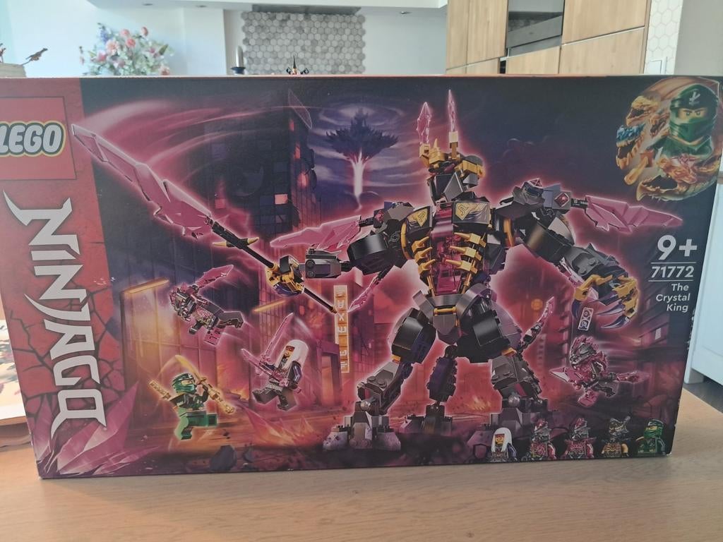 Lego Ninjago 71772 The Crystal King - Compleet & Gesorteerd, Gebruikt, Lego, Ophalen of Verzenden, Compleet
