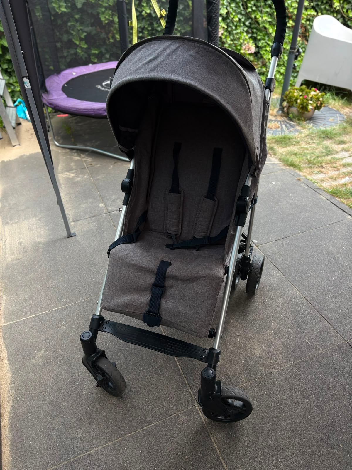 Prenatal grijze buggy, Ophalen, Zo goed als nieuw, Zonnekap