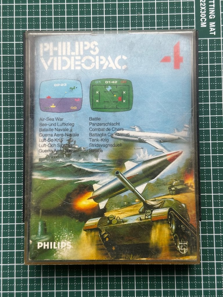 Philips Videopac Cartridge 4: Air-Sea War / Battle, Computers en Software, Ophalen of Verzenden, Philips