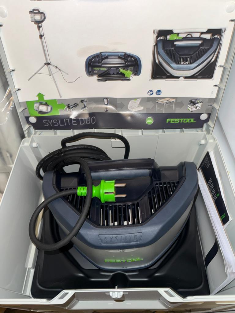 Festool bouwlamp, Ophalen, Nieuw, 500 watt of meer, Lamp