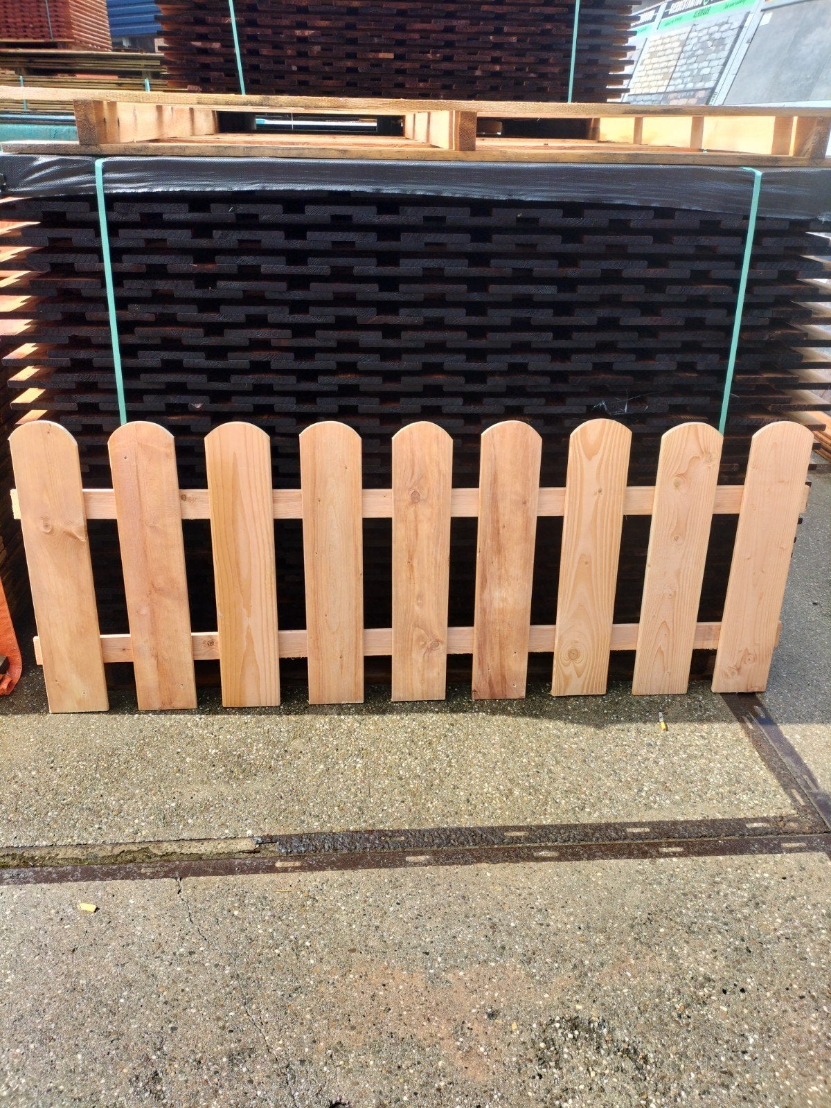 Aanbieding rond top tuinhek nu voor €19,95, Tuin en Terras, Ophalen, Nieuw, Hout, Tuinhek