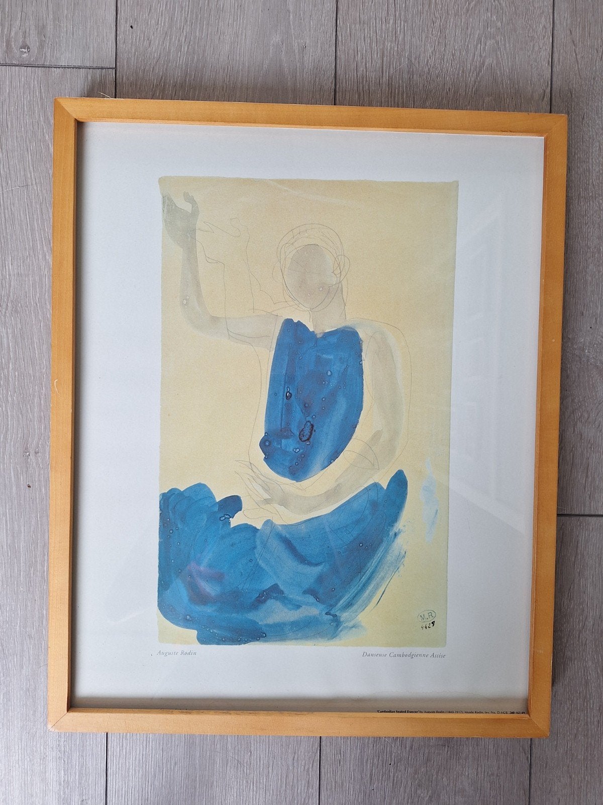 Prent Auguste Rodin " Danseuse Cambodgienne Assise"
52 x 42,, Ophalen of Verzenden, Zo goed als nieuw