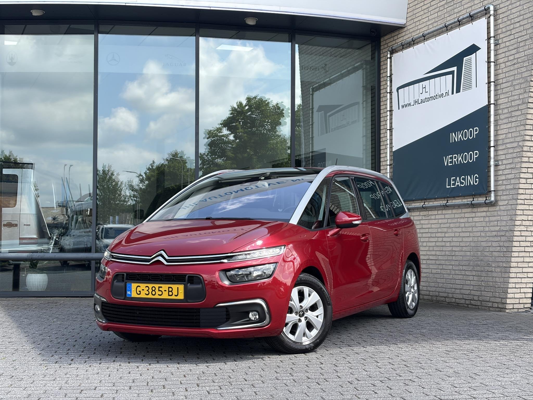 Citroen Grand C4 SpaceTourer 1.2*130PK*NAVI*CRUISE*ECC*CARPL, Voorwielaandrijving, Stof, Gebruikt, 1199 cc