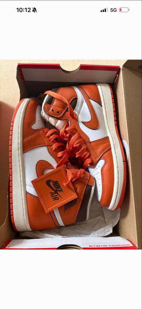 Nike Air Jordan 1 High OG 'sneakers 40,5, Nieuw, Oranje, Ophalen of Verzenden, Sneakers of Gympen