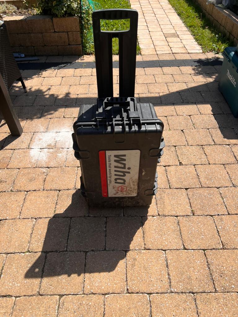 Wiha gereedschaps koffer electricien 113 delig, Ophalen of Verzenden, Gebruikt