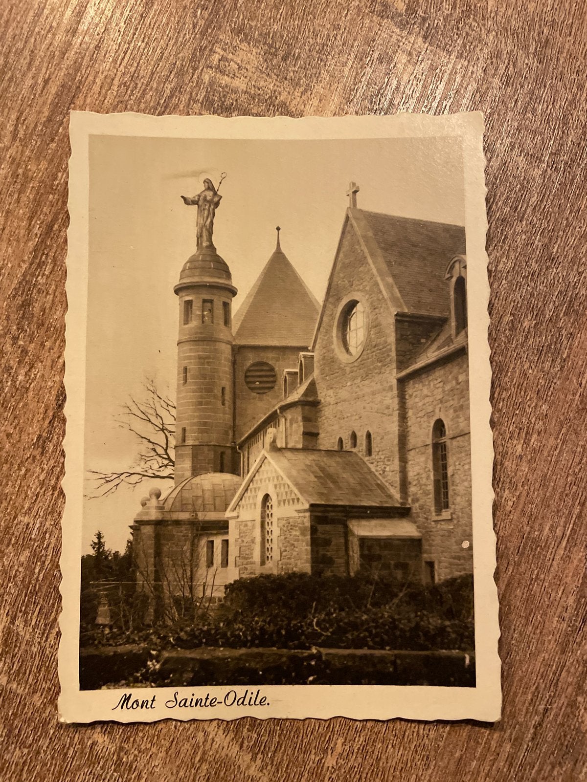 Oude Ansichtkaart Mont Sainte-Odile, Klooster, Frankrijk, Ophalen of Verzenden, Gelopen, Frankrijk