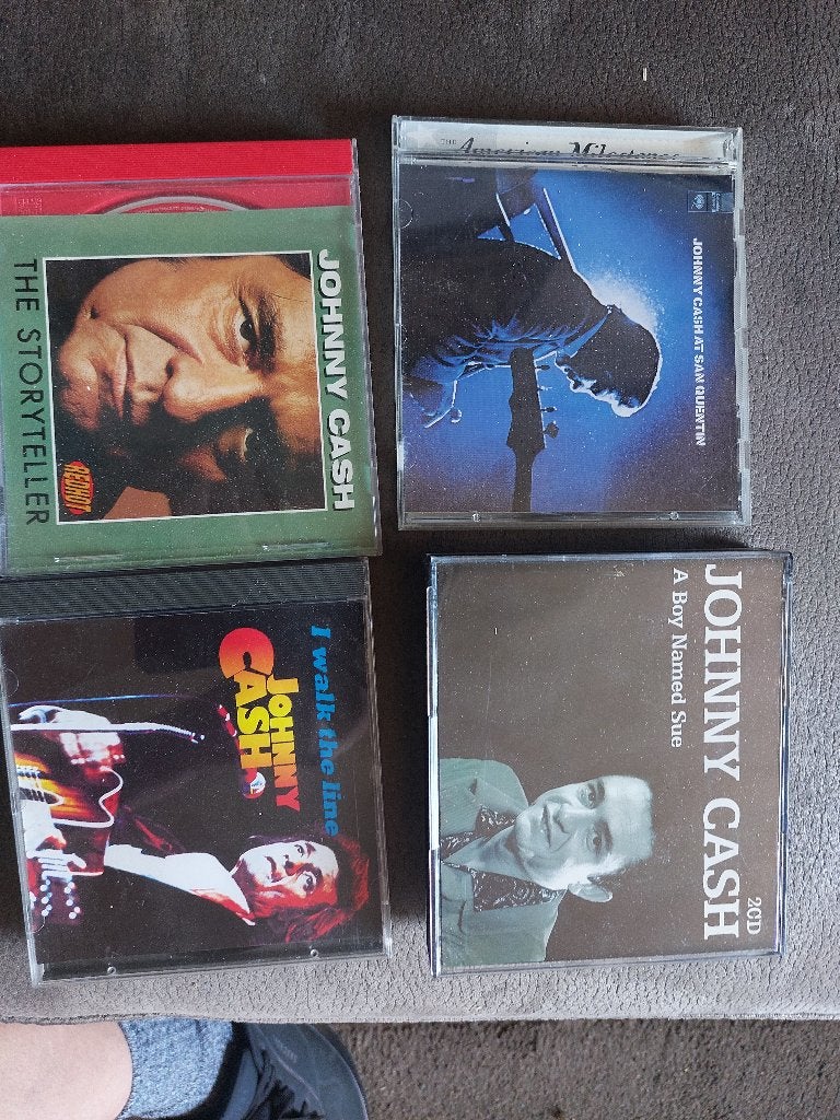 5 cds van johny cash, Ophalen of Verzenden, Zo goed als nieuw