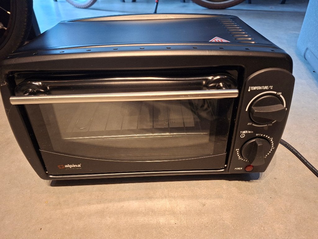 Camping oven, Ophalen, Nieuw