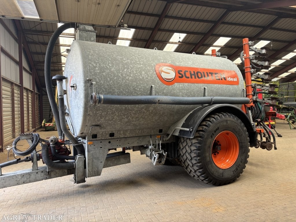 Schouten mesttank 13 m3 met liftas, Ophalen, Gewasbescherming en Bemesting, -, Niet opgegeven