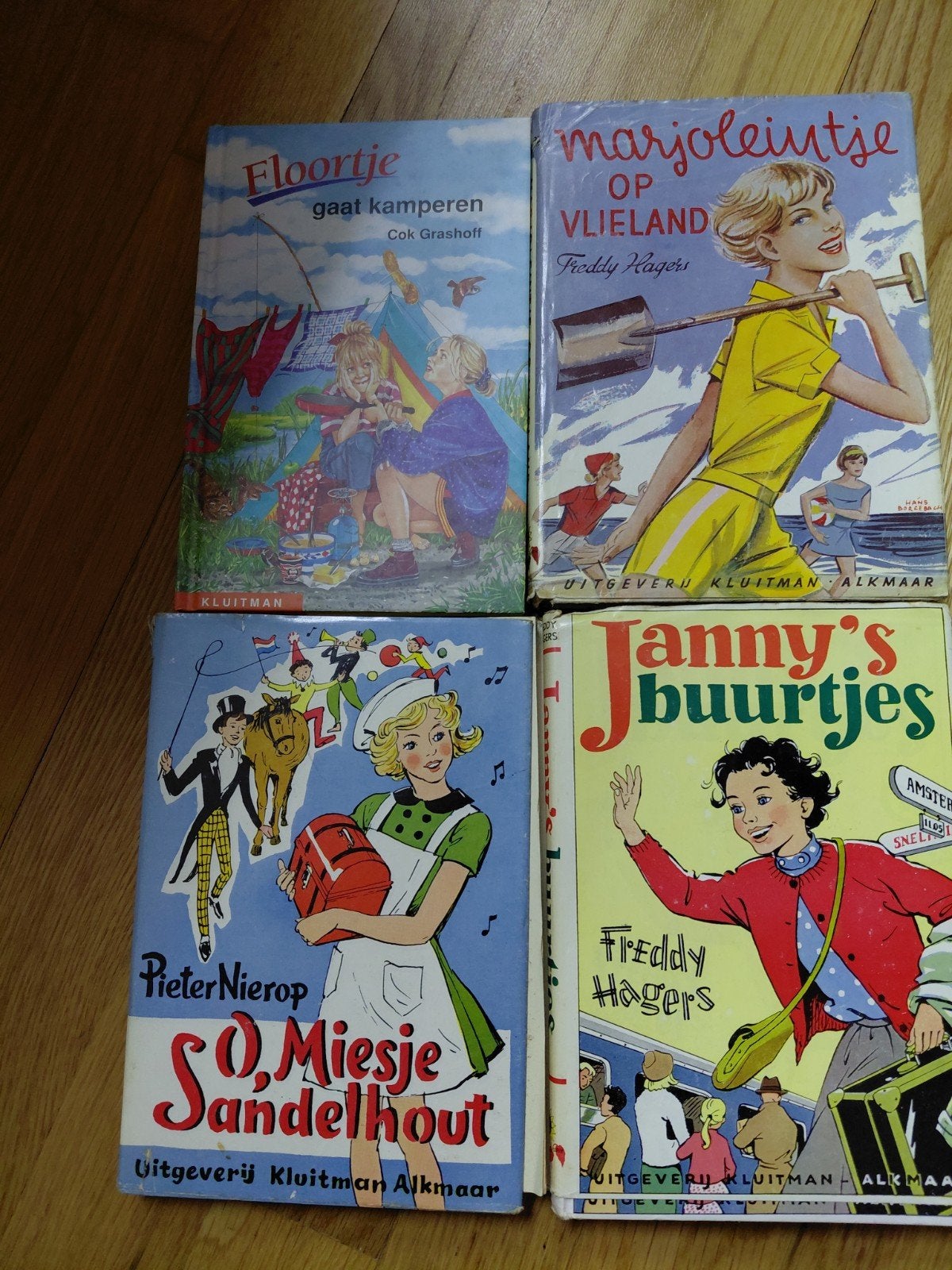 Oude kluitman meisjes boeken freddy hagers, nierop, grashoff, Ophalen of Verzenden, Gelezen