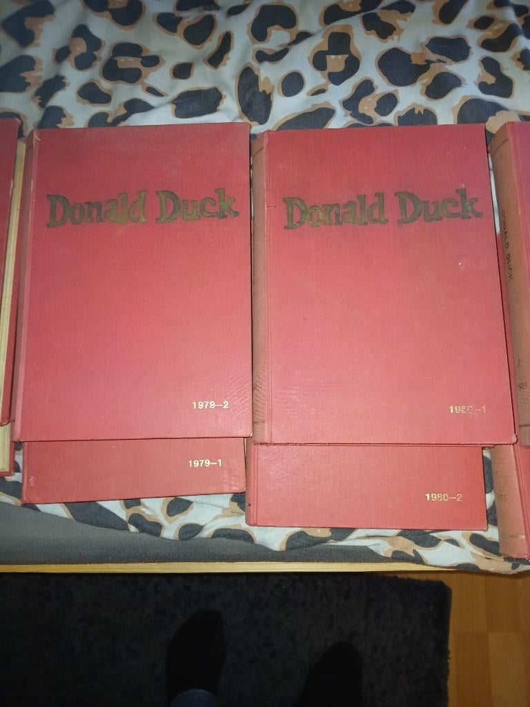 ingebonden Donald Duck 78 t/m 82, Boeken, Carl Barks, Meerdere stripboeken, Ophalen, Gelezen