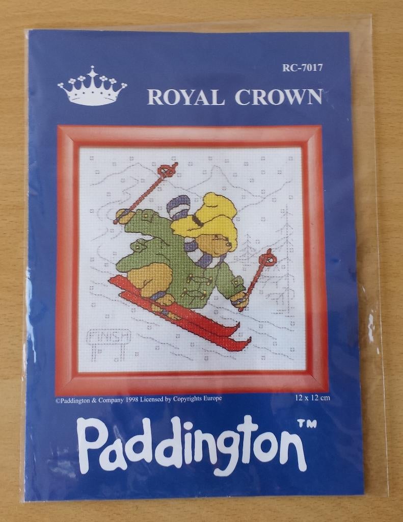 Beertje Paddington Skiet Pakket - Royal Crown - nr.7017, Nieuw, Ophalen of Verzenden, Handborduren, Royal Crown