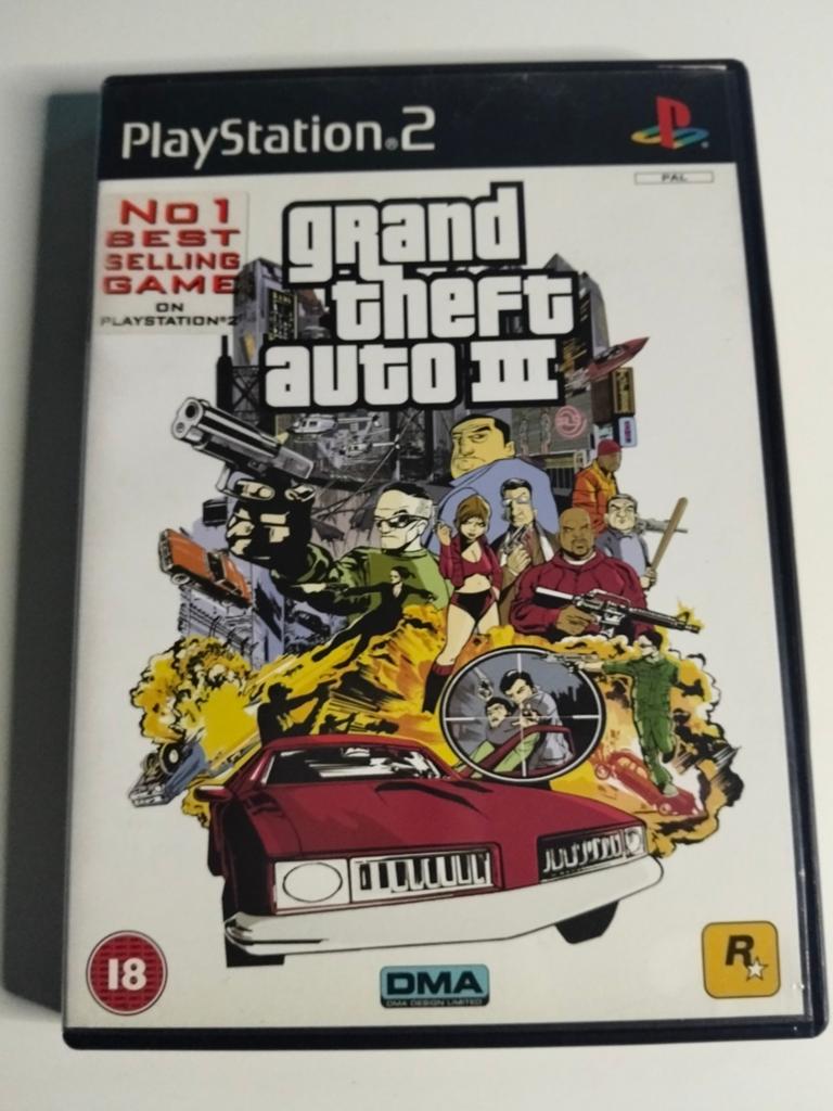 Grand Theft Auto III (GTA 3) - PlayStation 2, Spelcomputers en Games, Games | Sony PlayStation 2, Avontuur en Actie, Vanaf 18 jaar