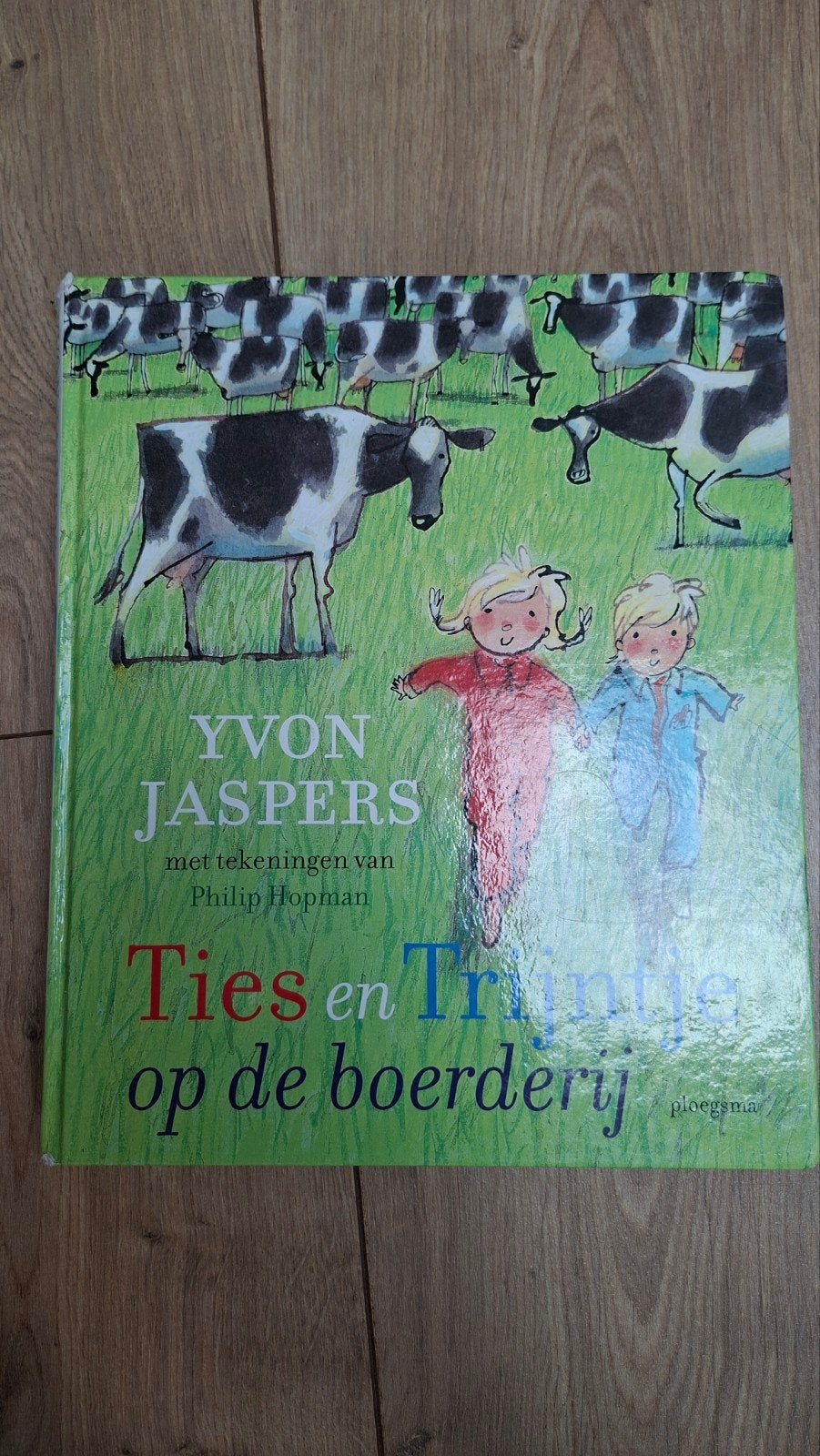 Yvon Jaspers - Ties en Trijntje op de boerderij, Boeken, Fictie algemeen, Ophalen of Verzenden, Zo goed als nieuw, Yvon Jaspers