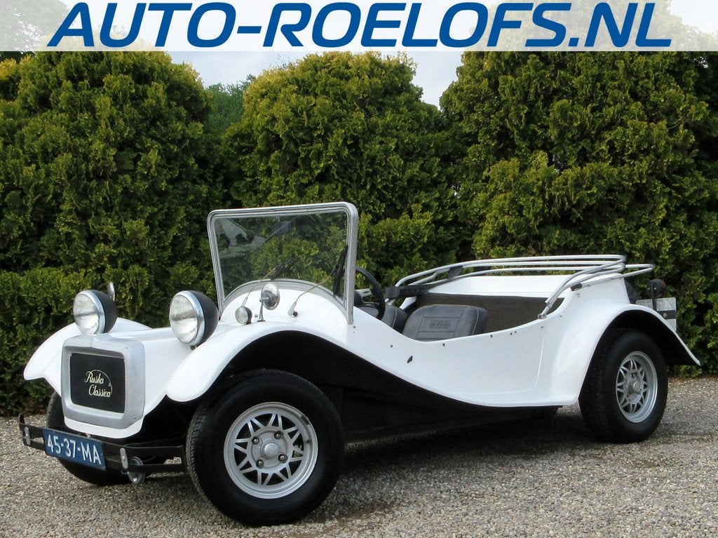 Volkswagen BUGGY *Ruska Classica * Org NL *, Auto's, Volkswagen, Lederen bekleding, Gebruikt, Wit, Bedrijf