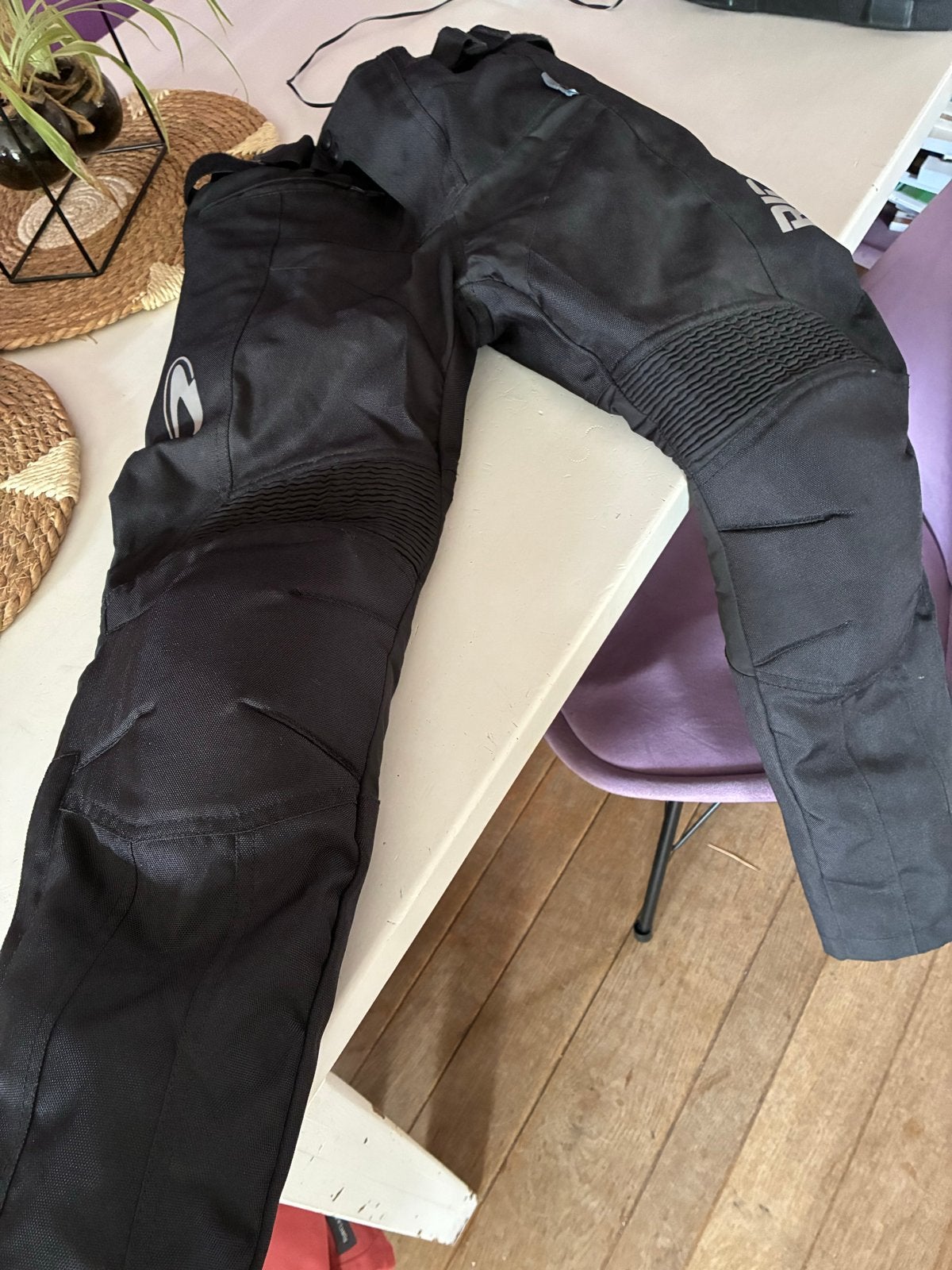 Richa motorbroek, maat S (140-146), textiel, zwart, Motoren, Kleding | Motorkleding, Ophalen of Verzenden, Tweedehands, Kinderen