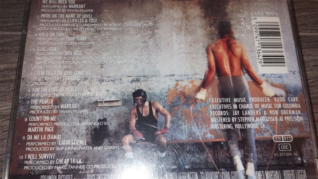 Gladiator - Music From The Motion Picture, Cd's en Dvd's, Ophalen of Verzenden, Zo goed als nieuw