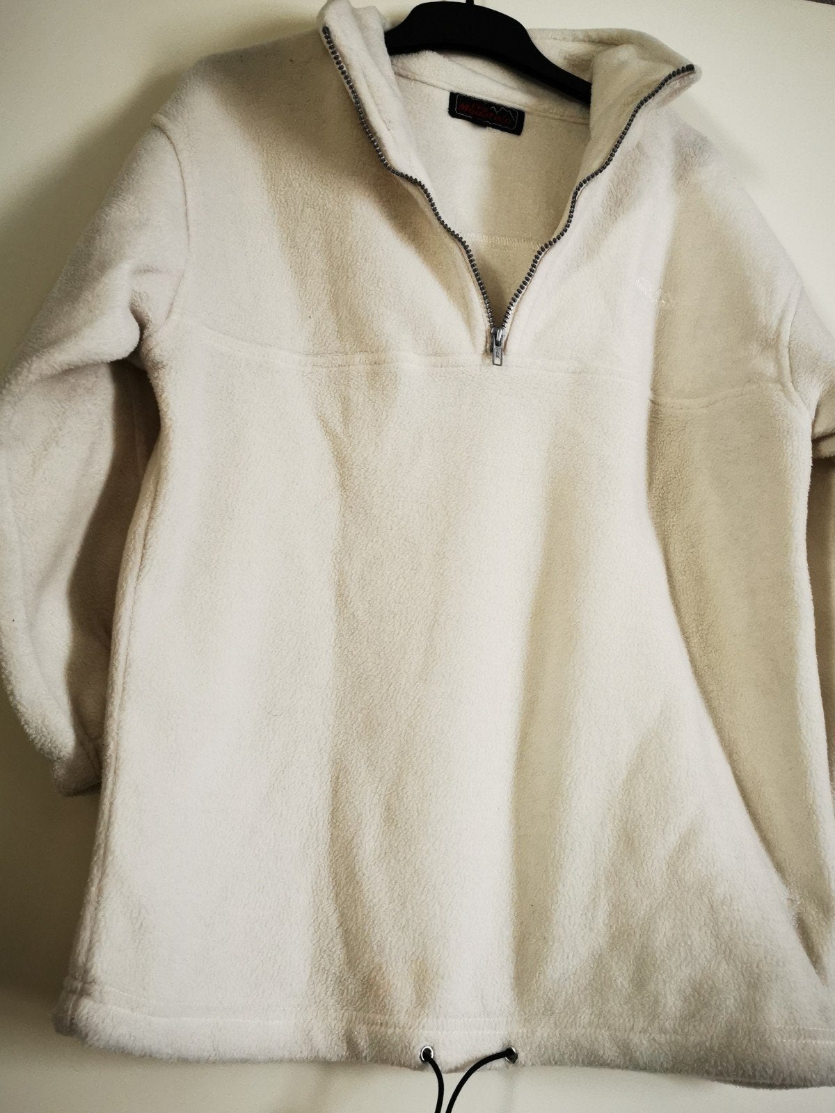 FVR Mountain Crème Fleece Sweatshirt met Rits Maat S, Beige, Ophalen of Verzenden, Zo goed als nieuw, FVR Mountain