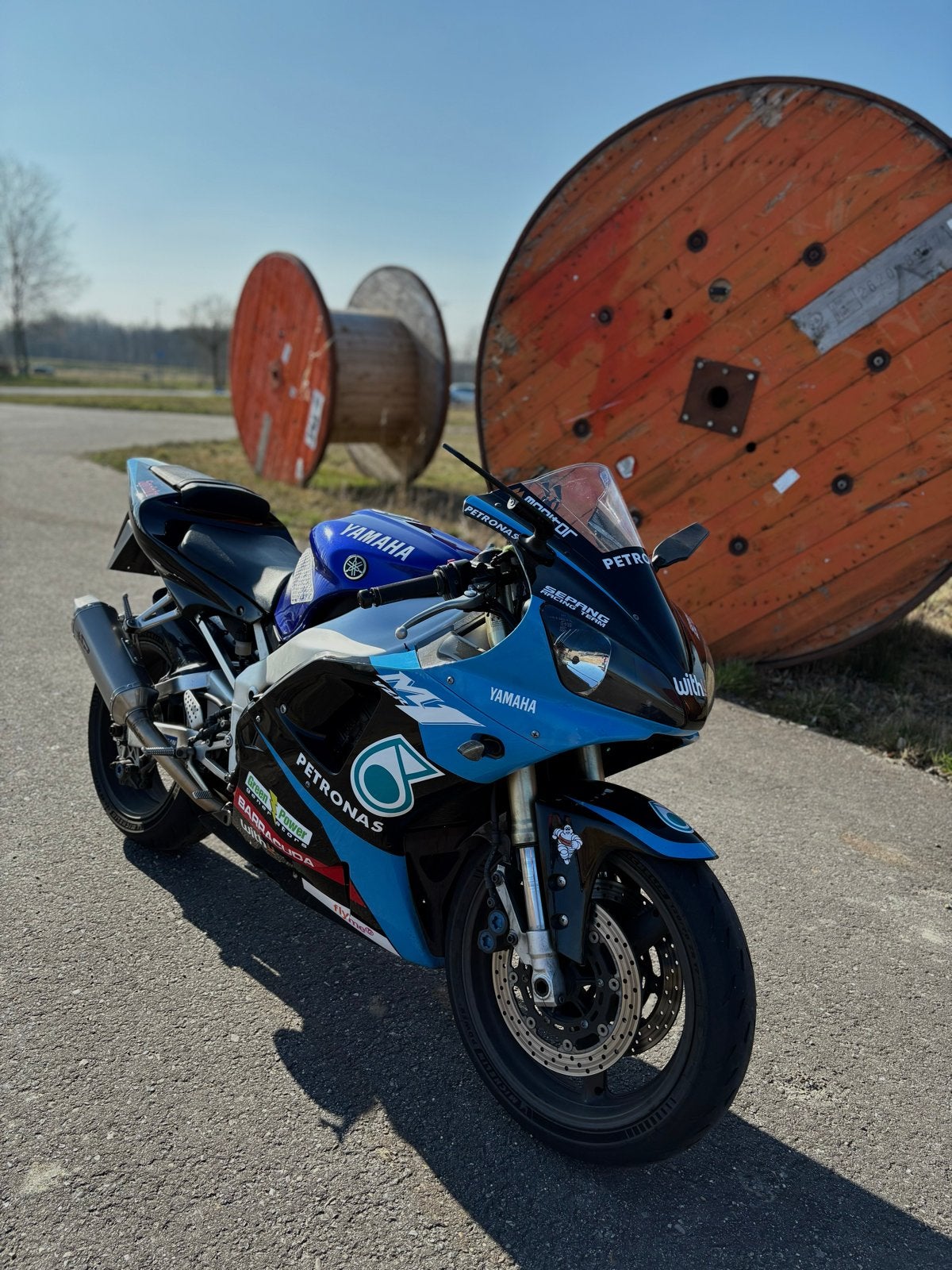 Kappenset Yamaha R1 2000-2002 Petronas MotoGP Replica, Ophalen of Verzenden, Gebruikt