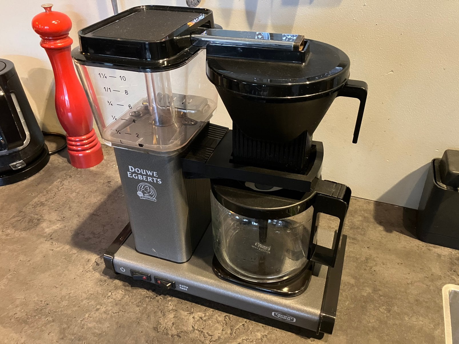 Douwe Egberts Moccamaster perfecte staat, Overige modellen, Overige typen, Ophalen of Verzenden, Zo goed als nieuw