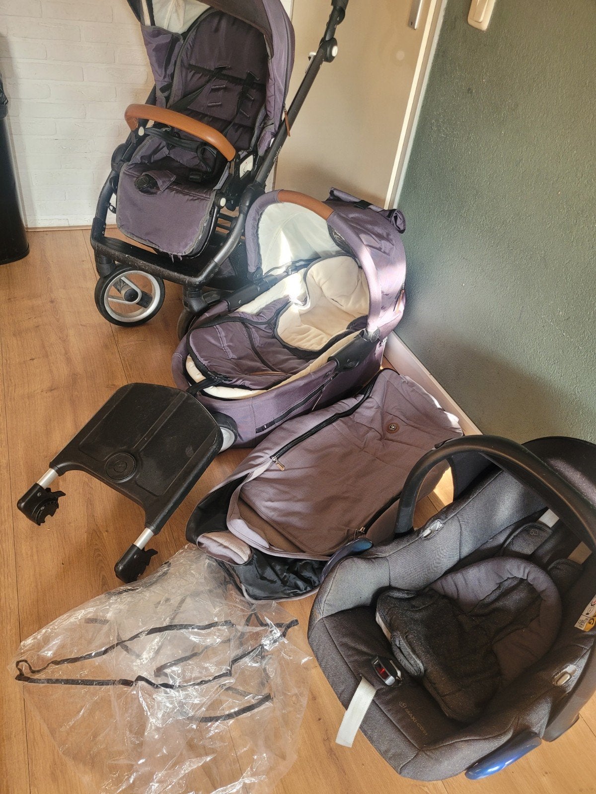 MUTSY EVO 3-1 wandelwagen / buggy / maxi-cosi / en meer!, Kinderen en Baby's, Ophalen, Gebruikt, Mutsy