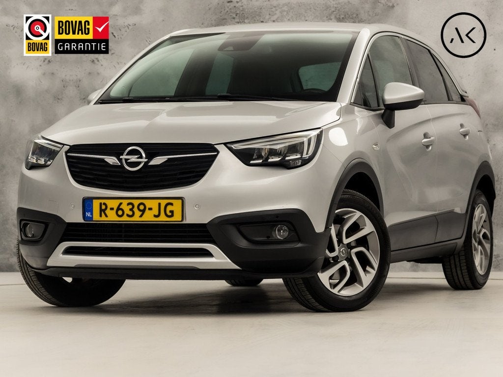 Opel Crossland X 1.2 Turbo Innovation Automaat (APPLE CARPLA, Auto's, 12 maanden, 840 kg, Gebruikt, Leder en Stof