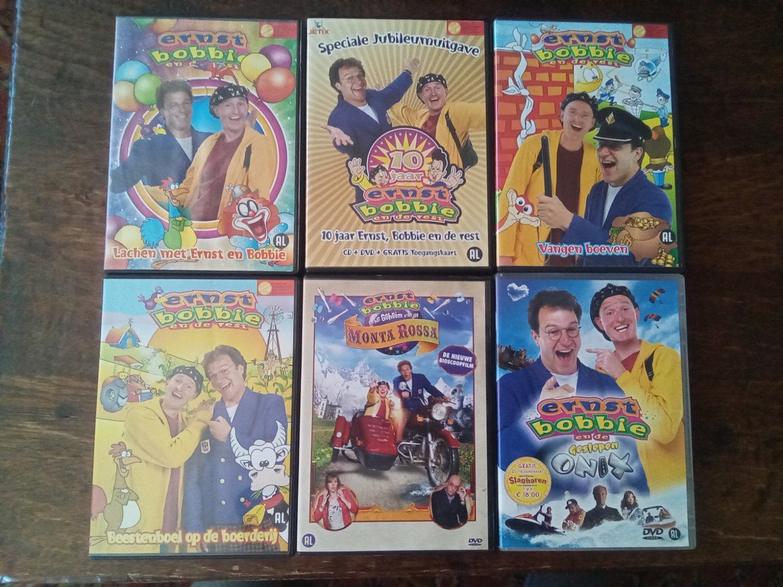 Ernst, Bobbie en de rest  dvd collectie (6 dvd + 1 cd), Gebruikt, Alle leeftijden, Familie, Ophalen of Verzenden
