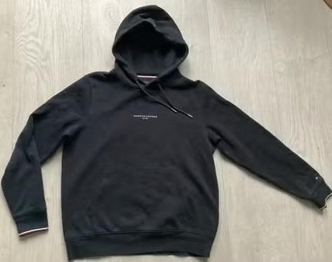 Tommy Hilfiger Hoodie/ trui Zwart Maat L, Kleding | Dames, Zwart, Ophalen of Verzenden, Zo goed als nieuw, Tommy Hilfiger