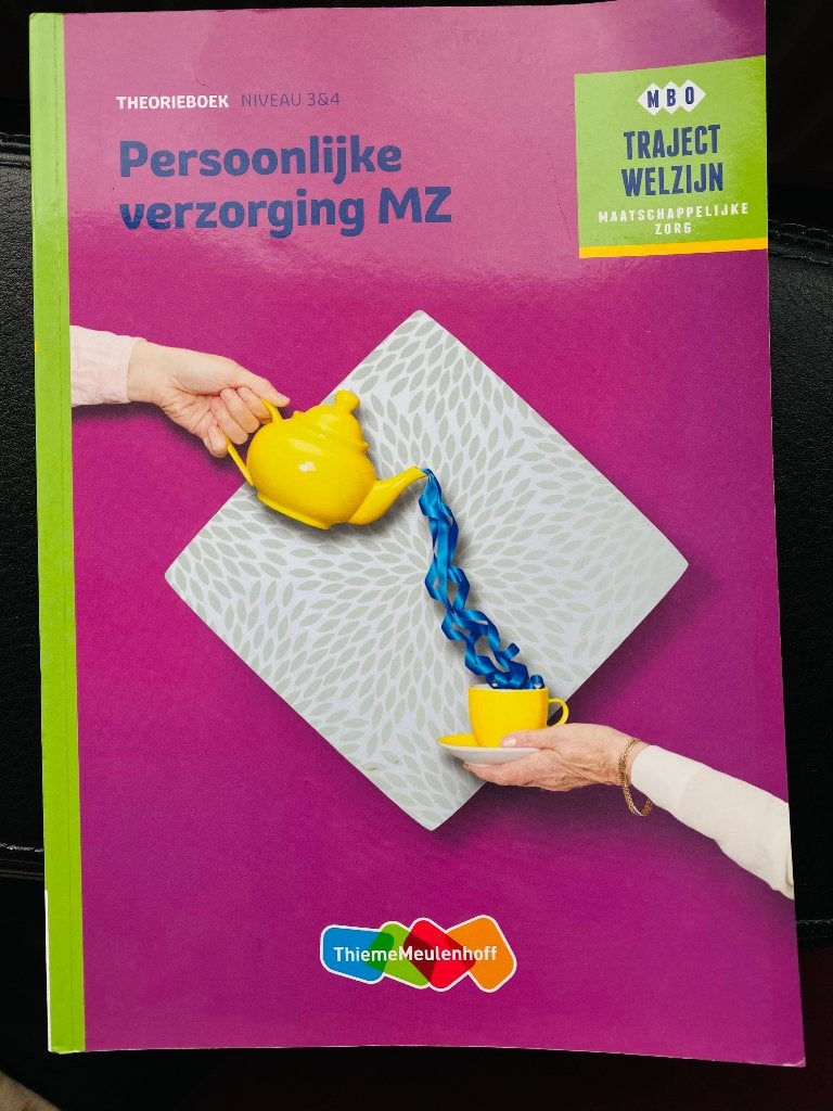Nieuw Theorieboek Persoonlijke Verzorging MZ MBO, Overige vakken, Ophalen of Verzenden, Overige niveaus, Nieuw