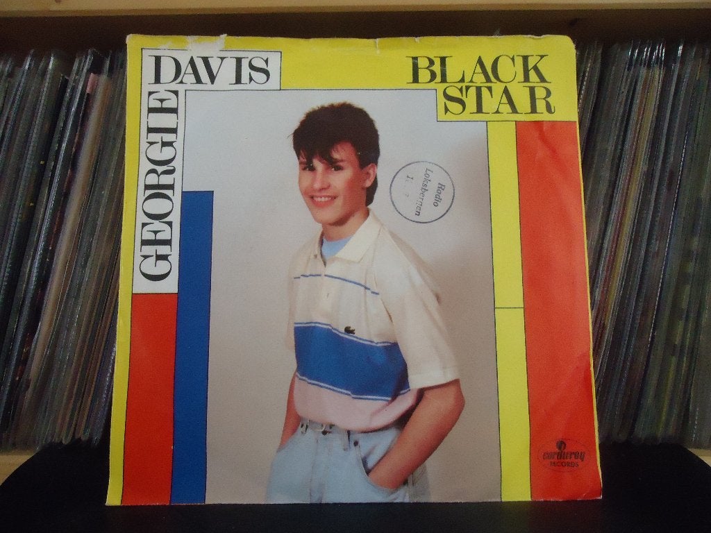 7" Single Georgie Davis - Black Star + Instrumentaal, Gebruikt, 7 inch, Ophalen of Verzenden, Pop
