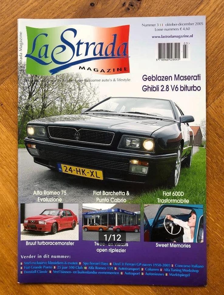 La Strada Magazine nr. 3 2005 *, Boeken, Alfa Romeo, Hans Ouweneel, Nieuw, Ophalen of Verzenden