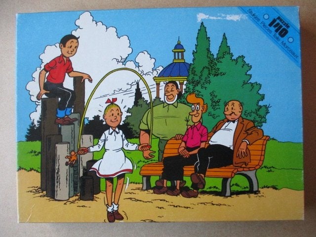 adv10286 suske en wiske puzzel 6, Ophalen, Suske en Wiske, Gebruikt, Boek of Spel