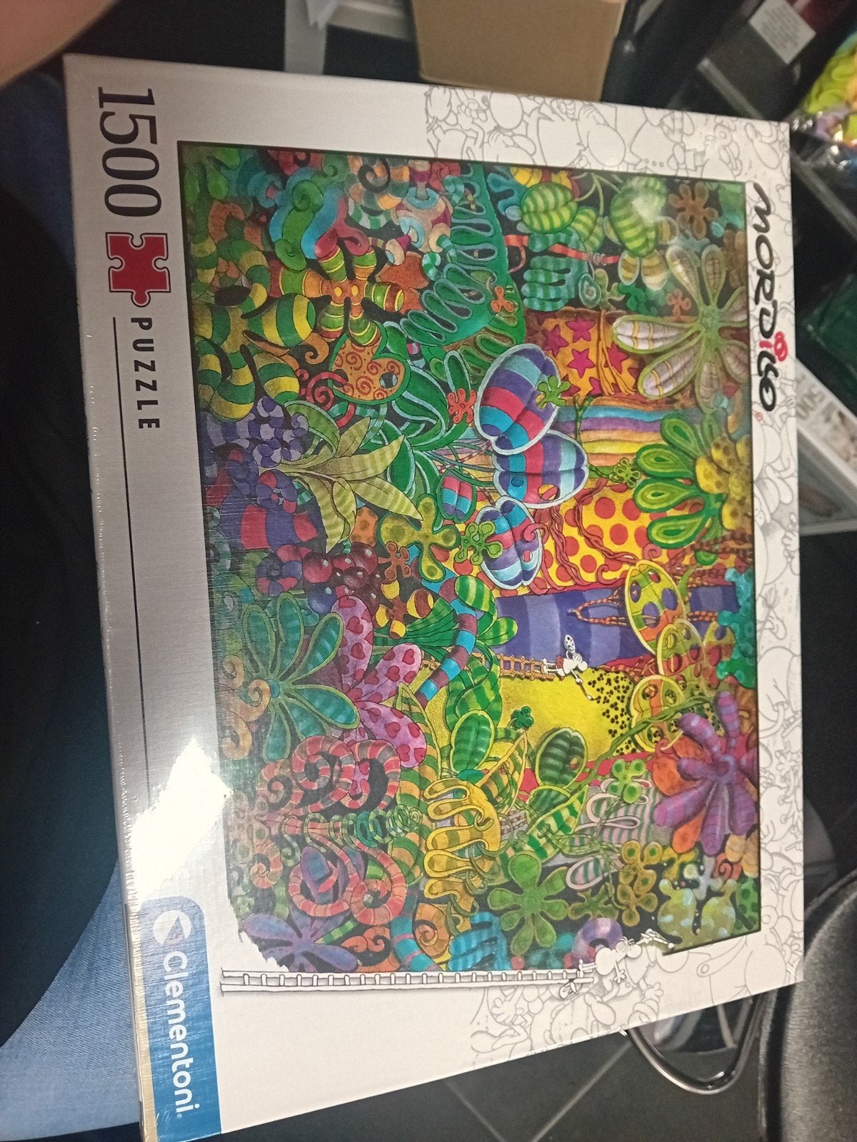Mordillo Clementoni Legpuzzel 1500 stukjes, Ophalen of Verzenden, 500 t/m 1500 stukjes, Nieuw, Legpuzzel