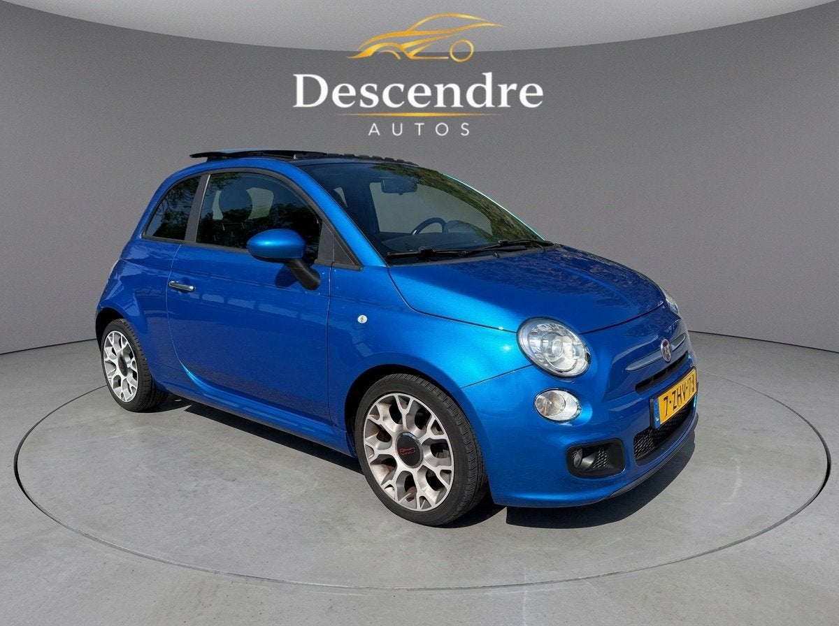 Fiat 500 0.9 TwinAir Turbo 500S panodak 6 maand garantie, Auto's, Gebruikt, Met garantie (alle), Leder en Stof, Origineel Nederlands