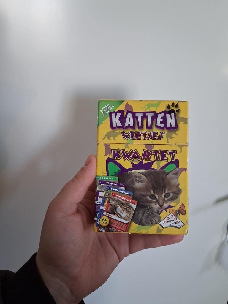 Katten Weetjes Kwartet, Vijf spelers of meer, Ophalen of Verzenden, Zo goed als nieuw