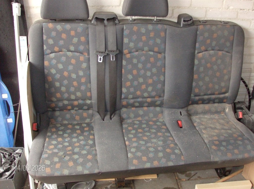 3 zitsbank mercedes VITO, Ophalen, Gebruikt