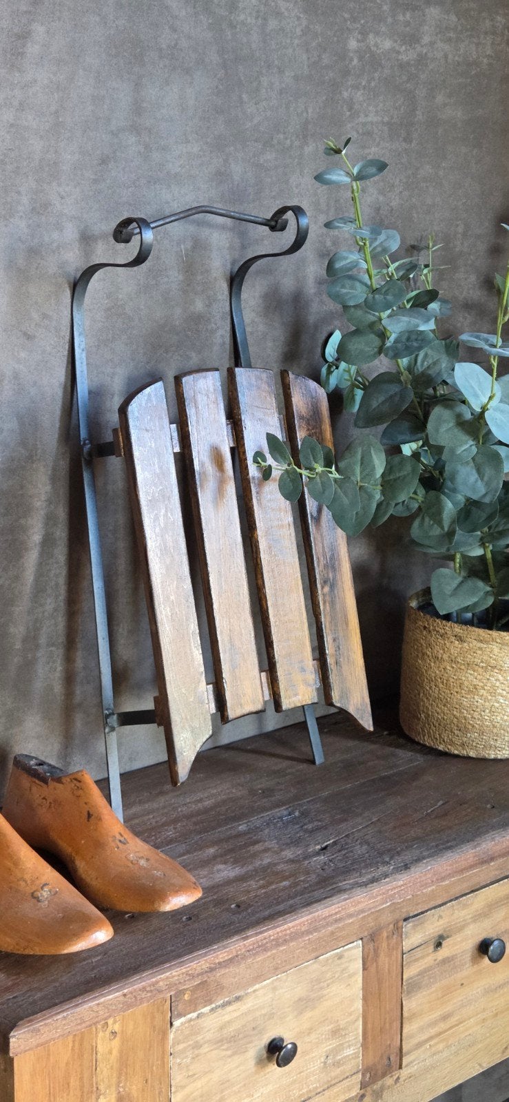 decoratieve slee sleetje kerst winter !, Ophalen of Verzenden, Zo goed als nieuw, Hout