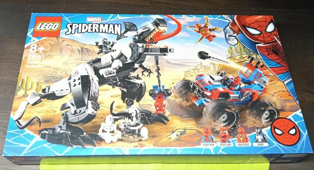 Lego Spiderman 76151 Venomaurus hinderlaag, Marvel, Lego, Nieuw, Ophalen of Verzenden