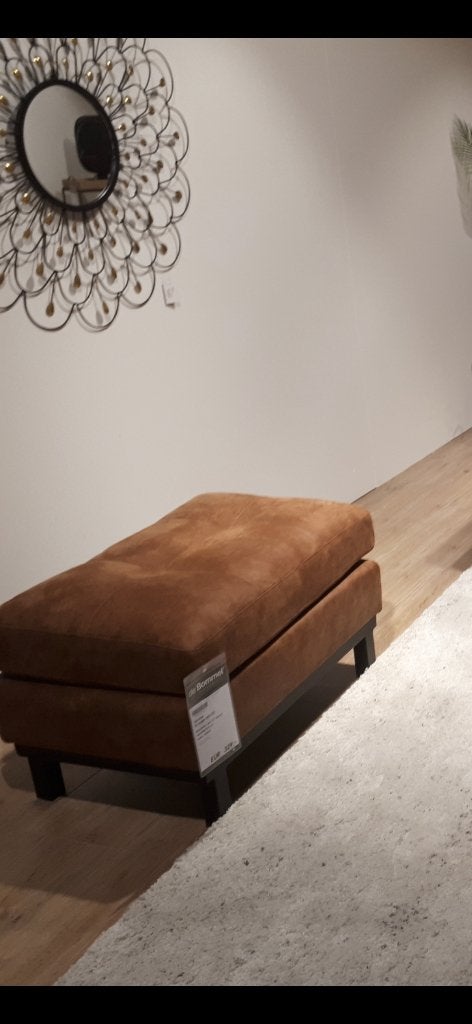 HOCKER EL LARGO, Ophalen, Leer, 75 tot 100 cm, Zo goed als nieuw