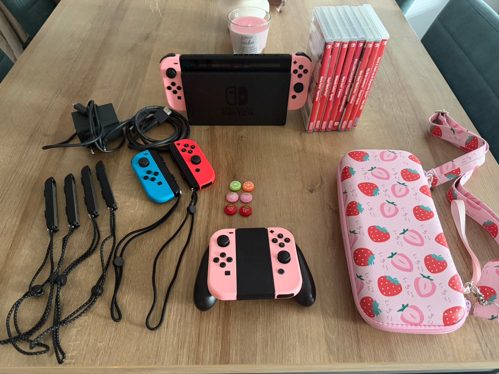 Nintendo Switch 2023 | Compleet pakket, Spelcomputers en Games, Spelcomputers | Nintendo Switch, Zo goed als nieuw, Switch Original