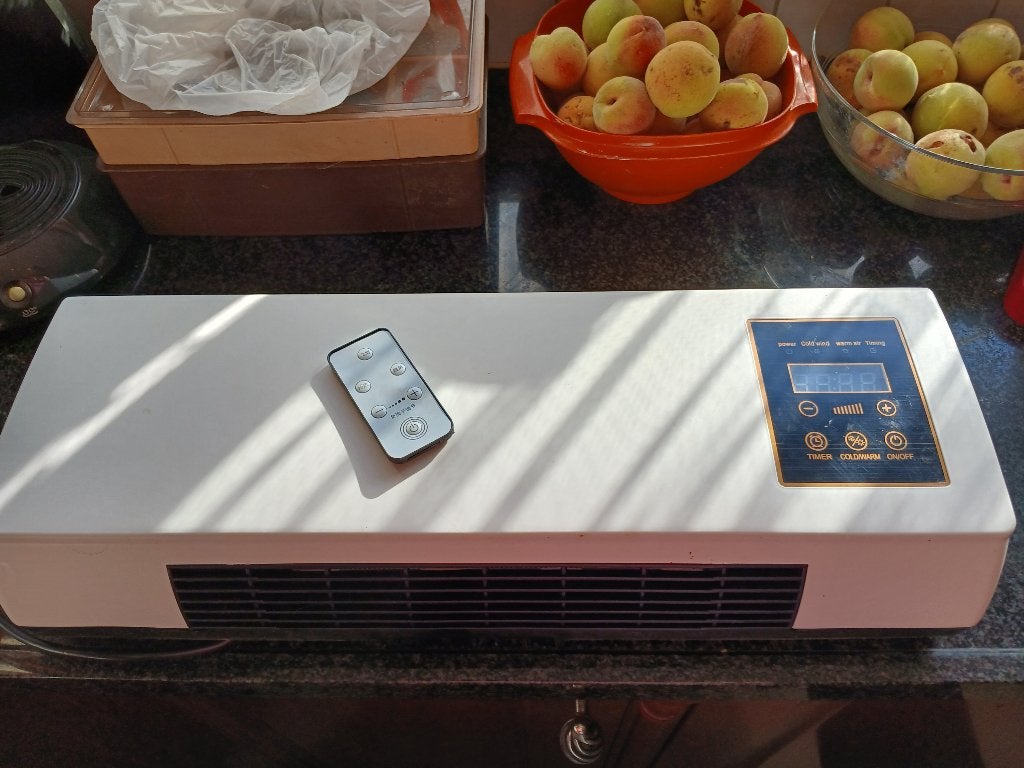 draagbare verwarming, Ophalen, Overige soorten, Elektrisch, Zo goed als nieuw