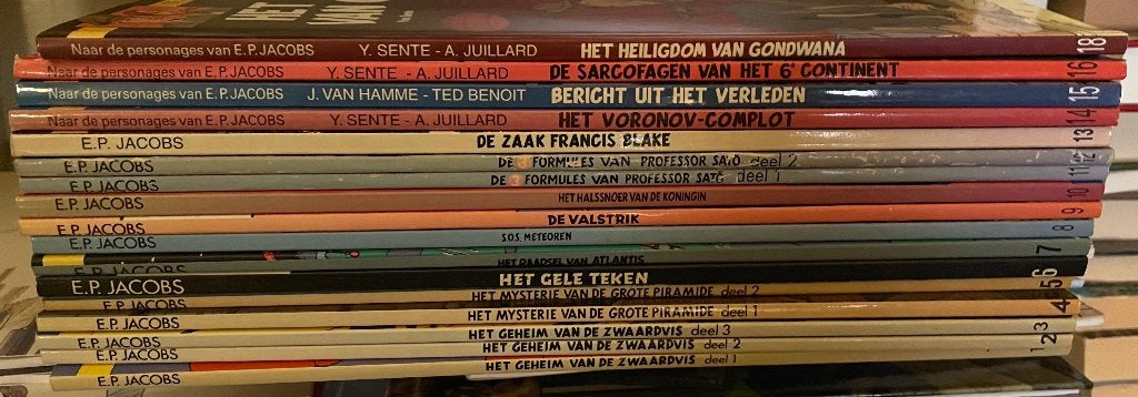 De Avonturen van Blake en Mortimer, Eén stripboek, Ophalen of Verzenden, Zo goed als nieuw, Edgar G.Jacobs en anderen