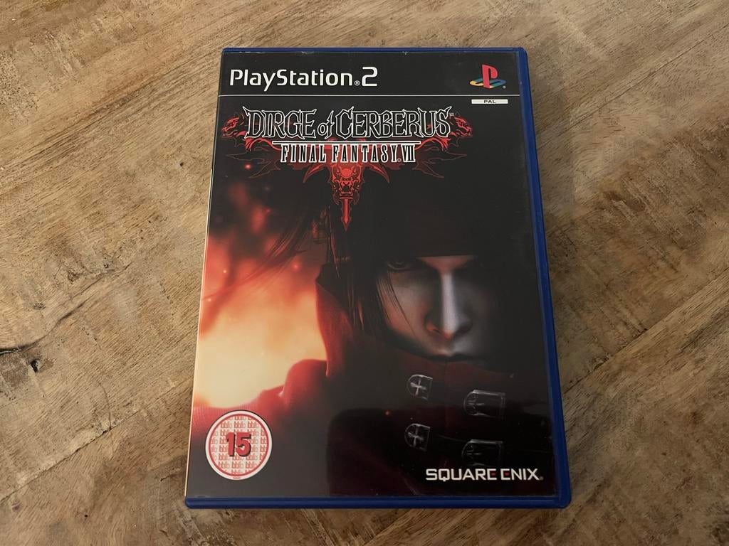 Dirge of Cerberus Final Fantasy VII PS2, Gebruikt, T, Ophalen of Verzenden, Role Playing Game (Rpg)