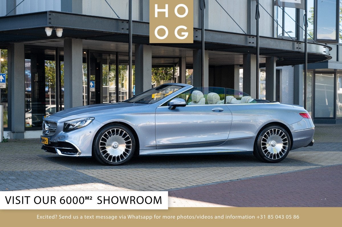 Maybach S650 Cabriolet (bj 2018, automaat), Auto's, Automaat, Gebruikt, Euro 6, Bedrijf