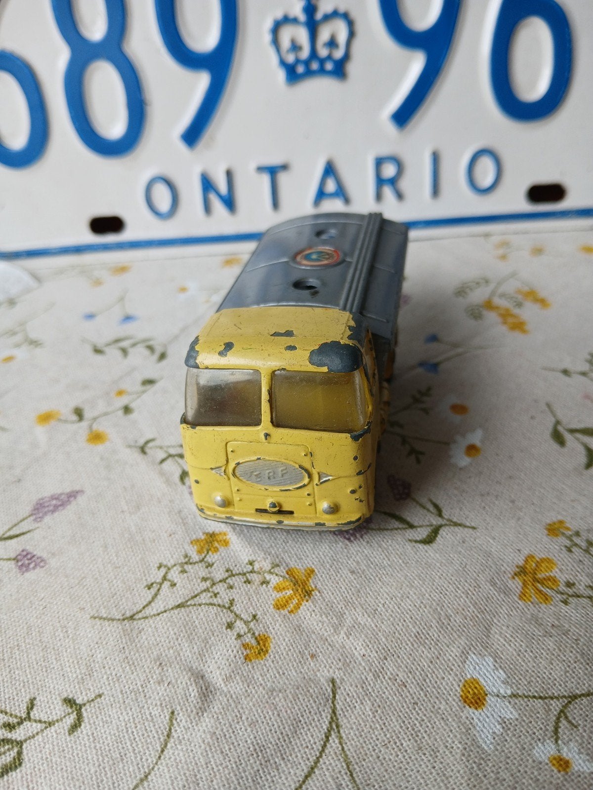 E.R.F. model 64 G. Corgi toys, opknapper, Ophalen of Verzenden, Gebruikt, Auto, Corgi