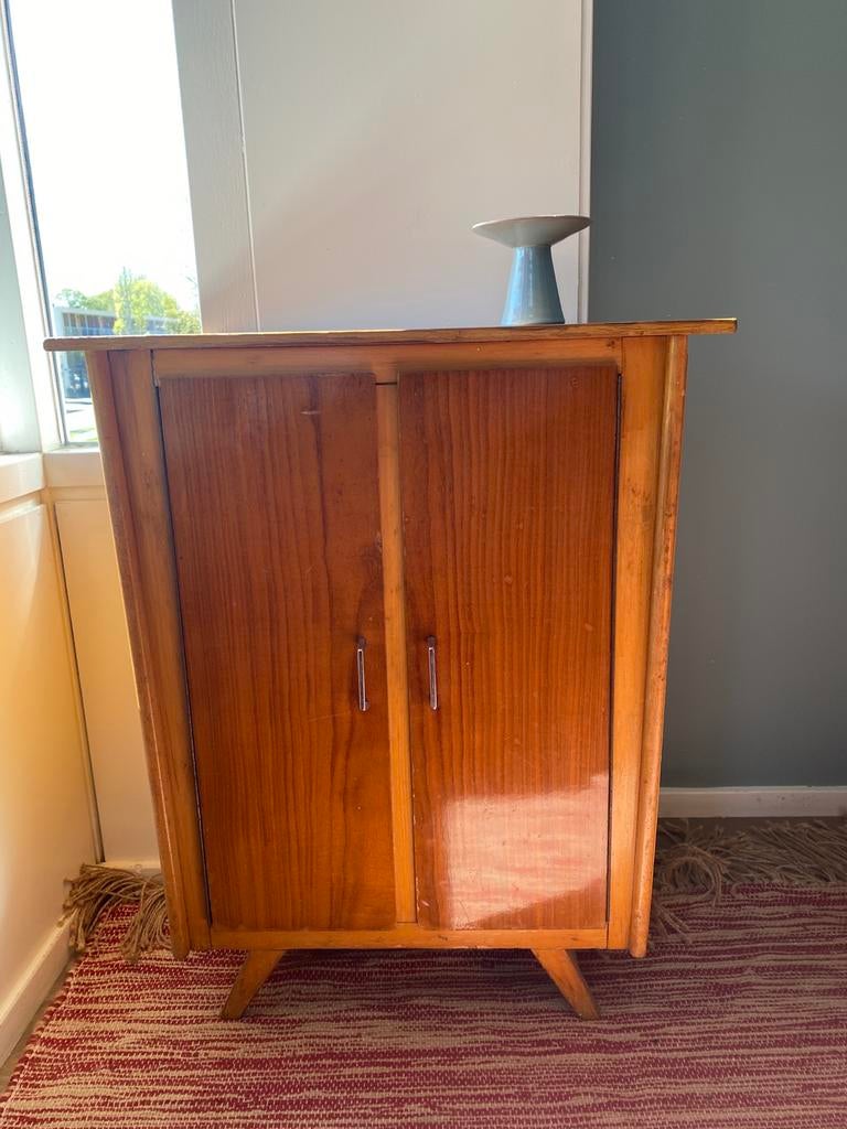 MidCentury kastje, Ophalen, Zo goed als nieuw, 25 tot 50 cm, 50 tot 100 cm